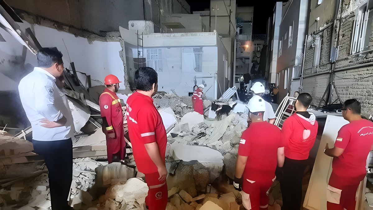 انفجار و آوار ساختمان مسکونی در ملارد
