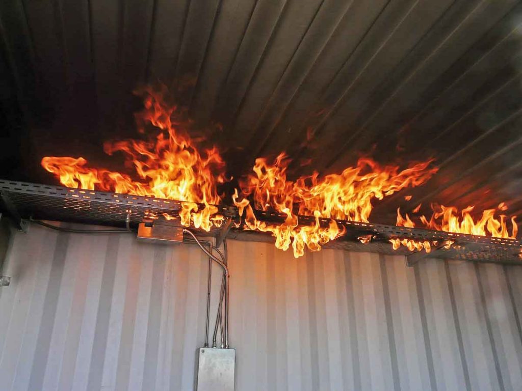 Cable-Tray-Fire-Kabeltrassenbrand-Namibia