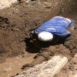 حادثه بر اثر بی احتیاطی شرکت پیمانکار فاضلاب شهری