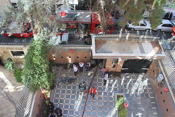   آتش سوزی سونای خشک در واحد مسکونی 