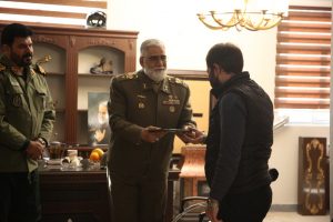  تقدیر  سردار احمد پوردستان از گروه صنعتی یحیی