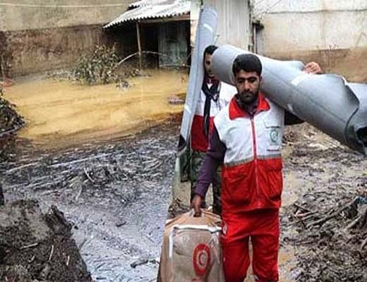 تقدیر رئیس جمعیت هلال‌احمر از جمعیت استان تهران برای خدمت رسانی به سیل زدگان