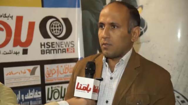 مظمونی، مسئول آتش نشانی منطقه اقتصادی پتروشیمی
