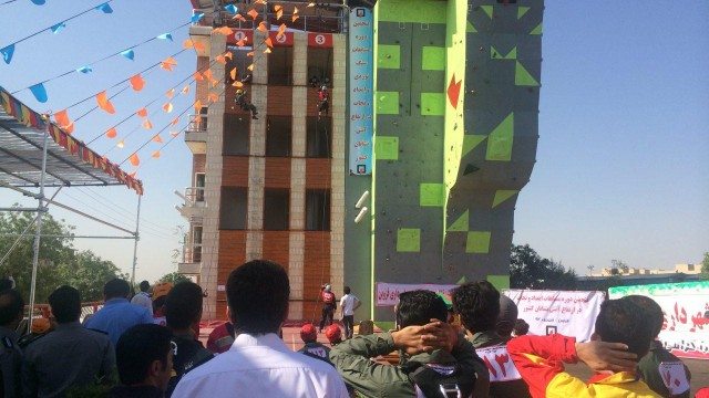 اخبار پنجمین مسابقات عملیات امداد و نجات آتش نشانان کشور - قزوین