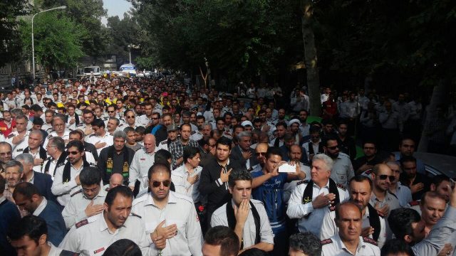 خیابان بهشت مقابل ساختمان شهرداری تهران