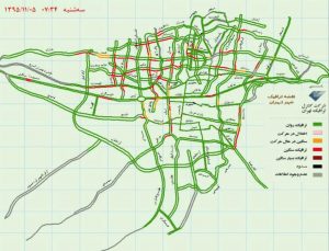 بزرگراه های تهران