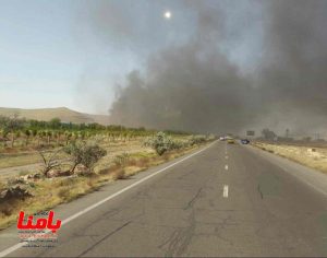 آتش‌سوزی گسترده در کارخانه ایران خودرو تبریز
