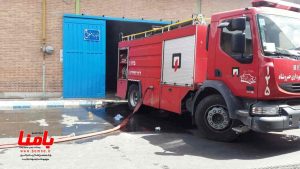 آتش‌سوزی گسترده در کارخانه ایران خودرو تبریز