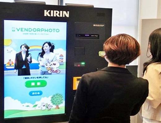 دستگاه فروش سلفی در ژاپن