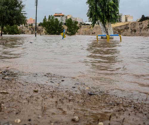 خسارت 100 میلیارد ریالی سیل به جاده‌ های شوش