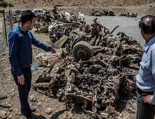 دو هفته پس از قهر طبیعت در سیجان + تصاویر