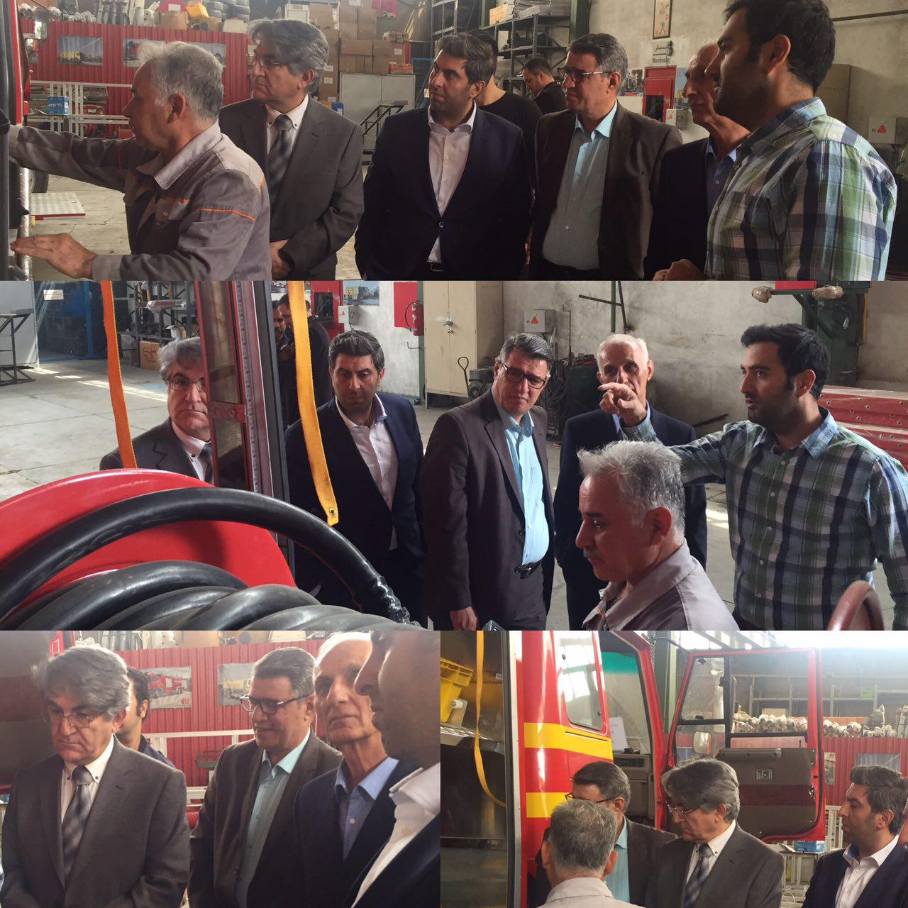 بازديد اعضاي كارگروه مشترك توليد تجهيزات ايمني و آتش نشاني كشور از همایش مسئولین ایمنی تایید صلاحیت شده