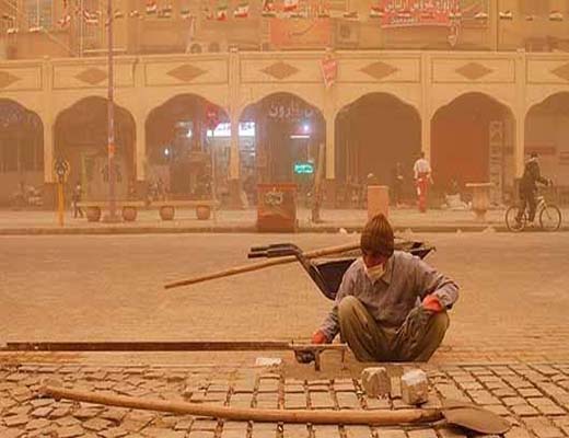 زابل در حصار گرد و خاک
