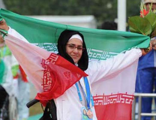 زهرا نعمتی، چهاردهمین معلولی که المپیکی شد