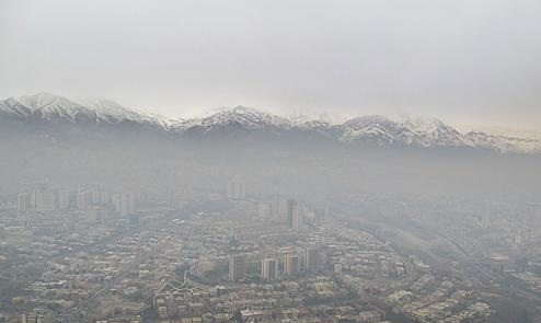 هوای ناسالم تهران